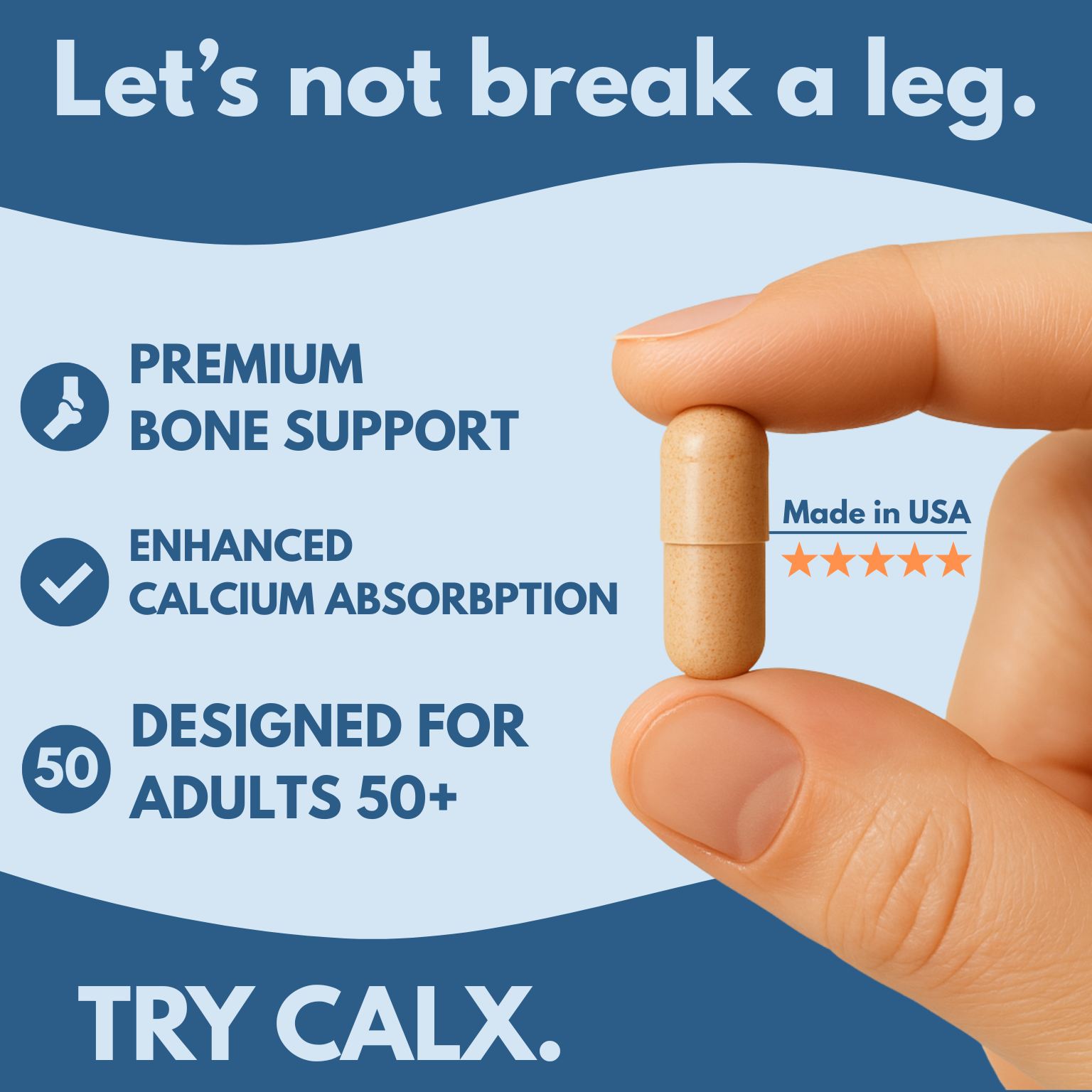 CALX - Advanced Bone Support (50+)