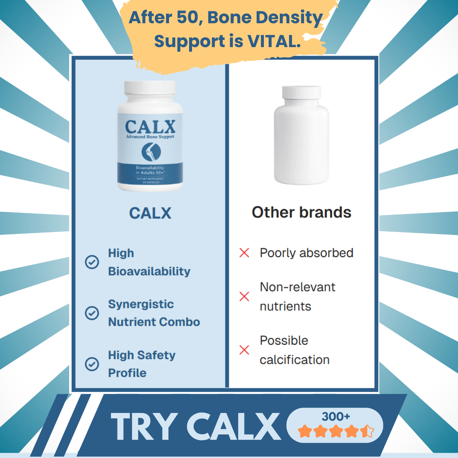 CALX - Advanced Bone Support (50+)